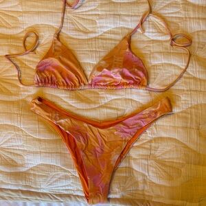 Princess Polly orange bikini